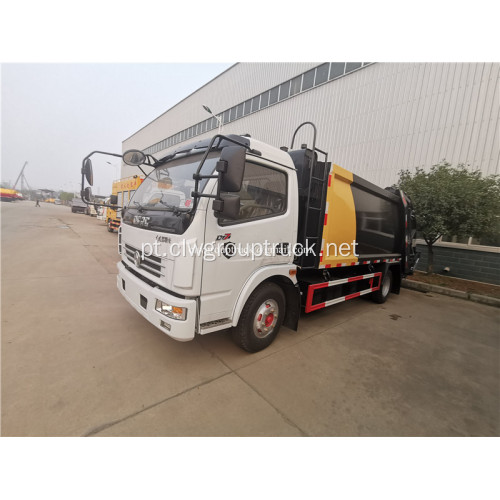 Caminhão de compressão de lixo Dongfeng 6cbm